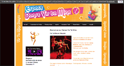 Desktop Screenshot of dansevistamine.com